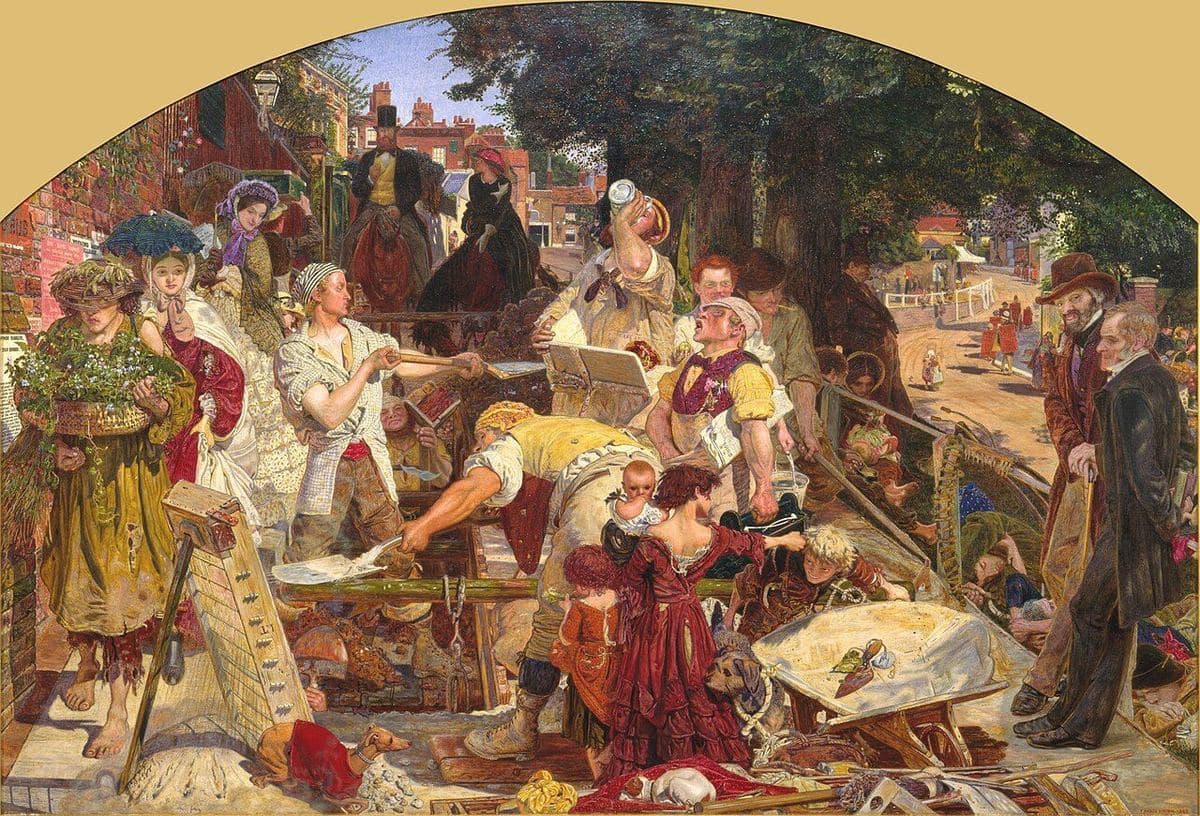 Work — Ford Madox Brown, 1865